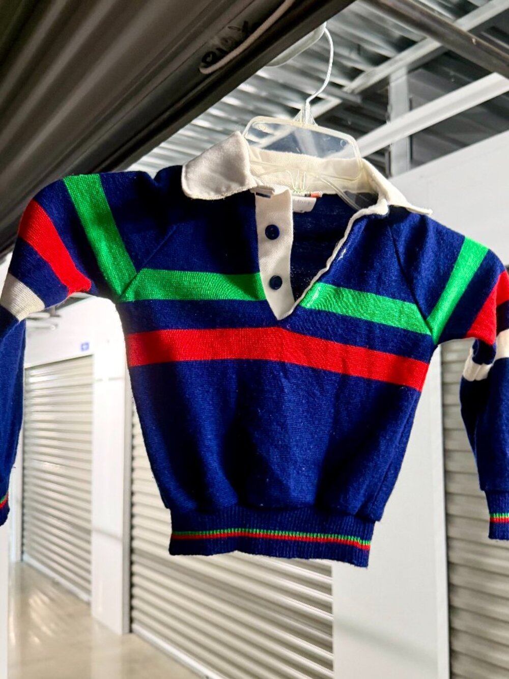 Vintage Bull Frog Knit Boys Sweater